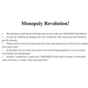 بازی فکری مونوپولی دیجیتال MONOPOLY REVOLUTION به همراه دستگاه کارت خوان -اسباب بازی